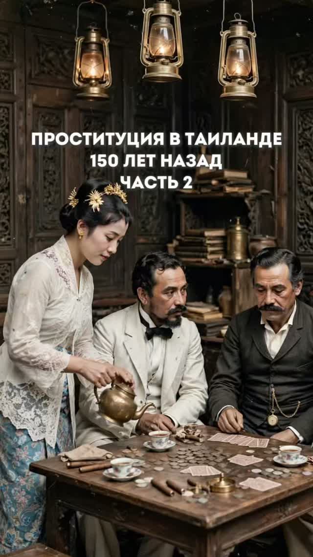 Проституция в Таиланде 150 лет назад - Часть 2