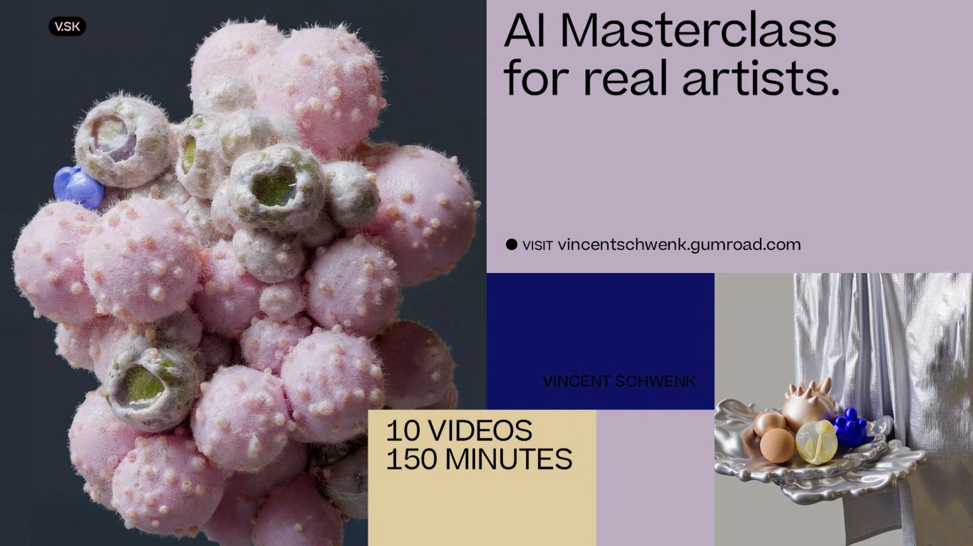 Vincent Schwenk: AI Masterclass For 3D Artists