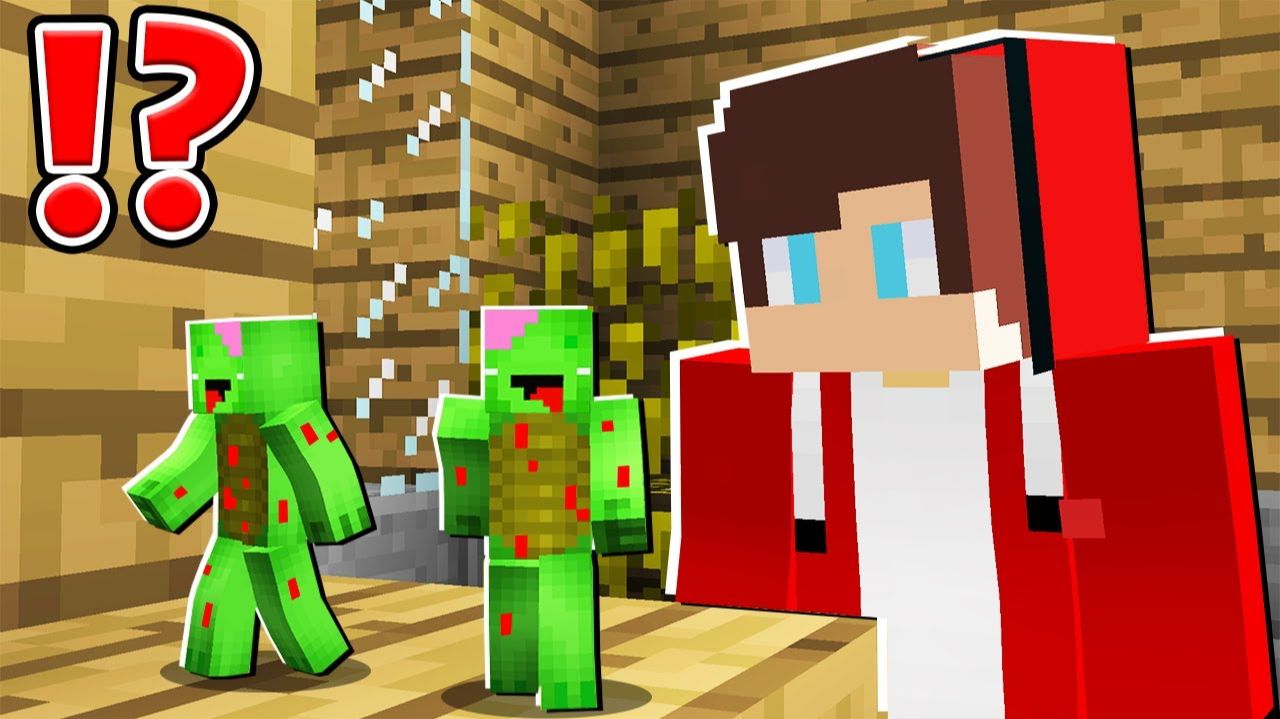 Майки превратился в зомби  Майнкрафт Minecraft!