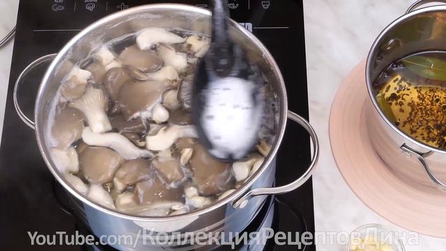 Коллекция Рецептов  Соленые грибы вешенки за сутки  Рецепт быстрой засолки грибов.mo4