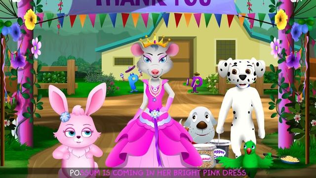 ChuChu TV Учим английский - это весело  Песня про букву P  Фонетика и слова для дошкольников