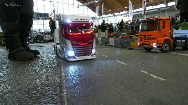 RC машинки 🚚 Техника на радиоуправлении работает на мини стройке
