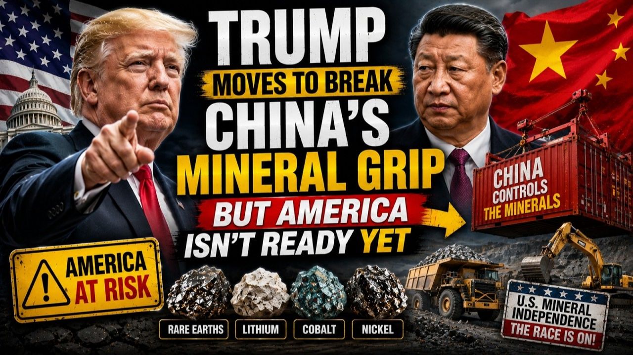 Трамп пытается разорвать минеральную зависимость от Китая — но Америка еще не готова!