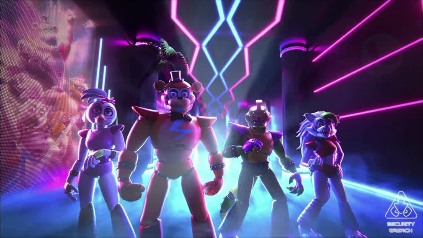 Five Nights At Freddy's: Security Breach. Стрим прохождение.