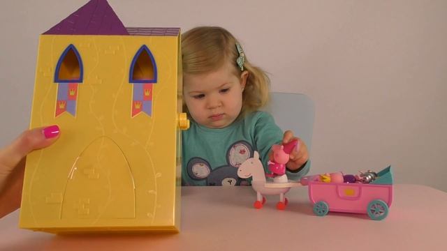 Распаковка Игрушки Свинка Пеппа ПРИНЦЕССА Peppa Pig распаковка