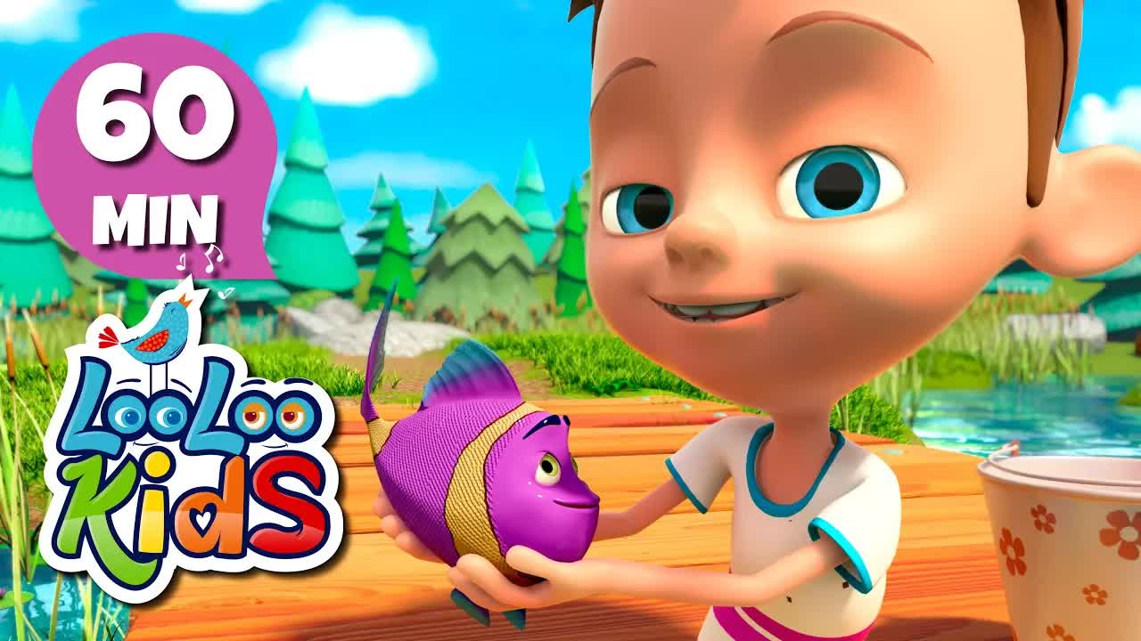 Удивительные песни с животными - S1EP99 Веселье и игры MIX - LooLoo Kids Песни для детей