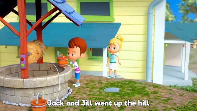 Джек и Джилл 👦👧 - S1EP46 ЛУЧШИЕ песни для детей | Песни LooLoo Kids для детей