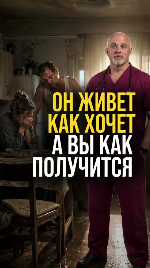 Он живет, как хочет, а вы - как придется