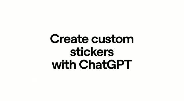 ChatGPT превращает ваши фотки, мемы и приколы в наборы стикеров