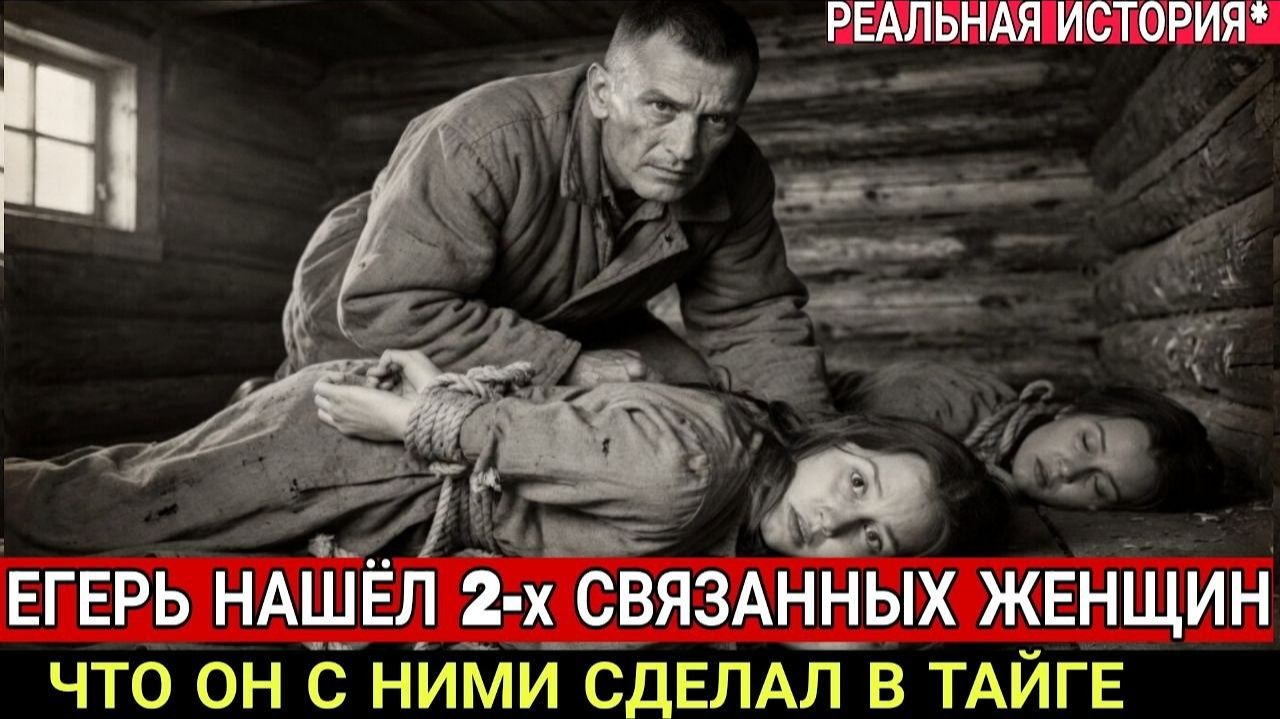 ЕГЕРЬ ОТКРЫЛ ДВЕРЬ ЗАИМКИ — И ОЦЕПЕНЕЛ. ТАМ БЫЛИ ДВЕ СВЯЗАННЫЕ ЖЕНЩИНЫ...