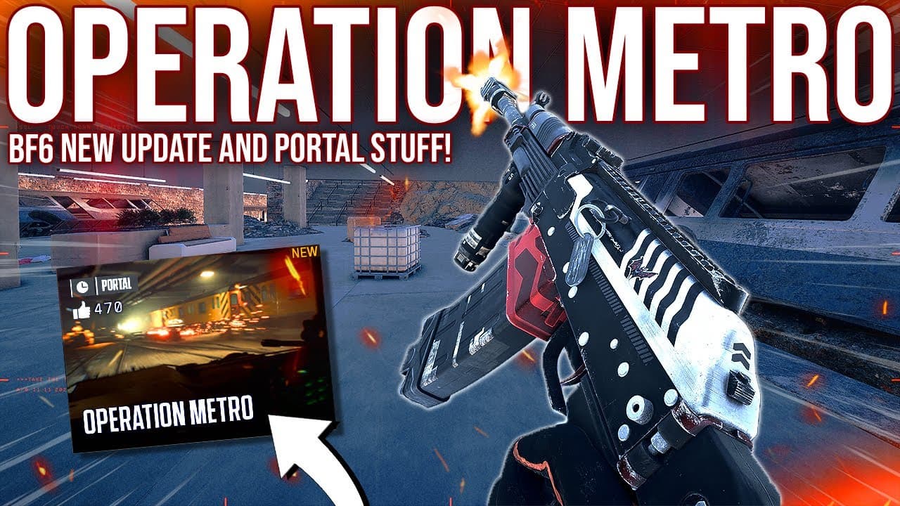 Battlefield 6 Operation Metro Gameplay In BF6 Portal!