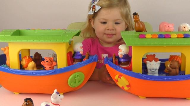 Обзор и Распаковка Игрушки НОЕВ КОВЧЕГ Kiddieland Распаковка Игрушек