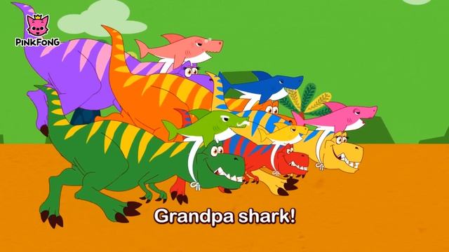 Baby Shark-Rex | Песни про животных | Песни про динозавров | Песни PINKFONG для детей