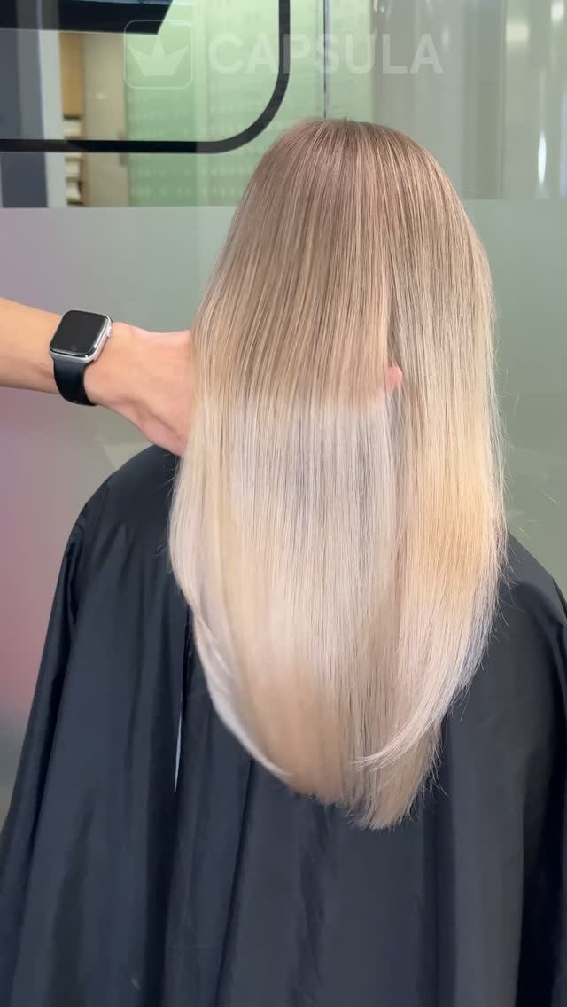 Окрашивание — новый оттенок и укладка