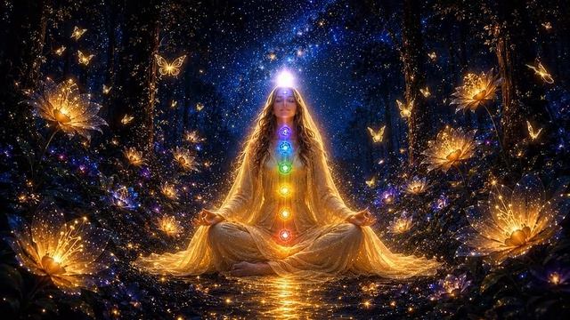 Спите спокойно этой ночью 🌙 Глубокая исцеляющая медитативная музыка Расслабляет, исцеляет и восстан