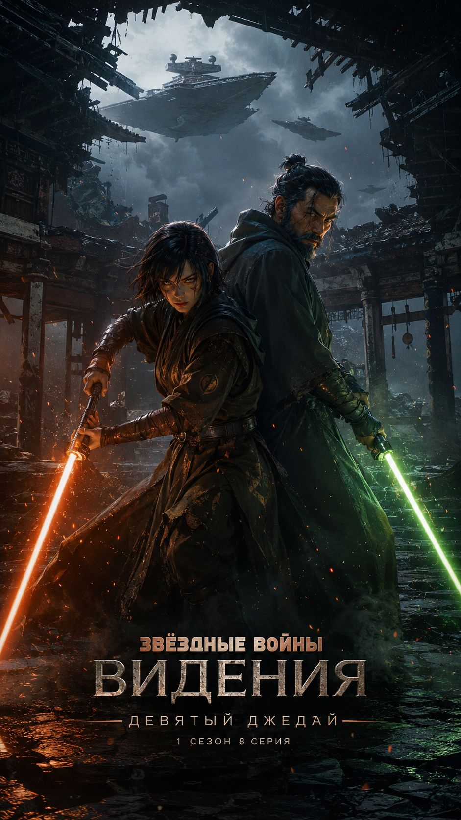 Звездные войны: Видения. Девятый джедай 8с3 / Star Wars Visions Presents - The Ninth Jedi