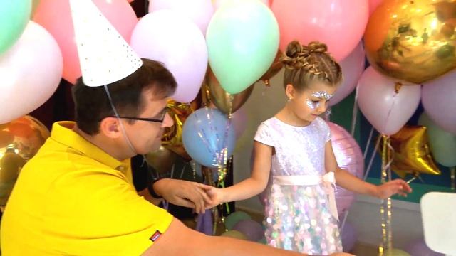 Диана и её день рождения 6 лет
