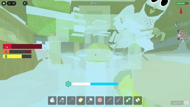 ПРОЖИЛИ 99 НОЧЕЙ В ЛЕСУ В СНЕЖНОМ БИОМЕ  В РОБЛОКС  99 NIGHTS IN THE FOREST ROBLOX