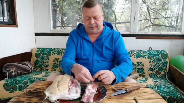 Как Коптить Грудинку(Подчеревок) Холодное Копчение(Полугорячее) Мясо Холодного Копчения.mp4
