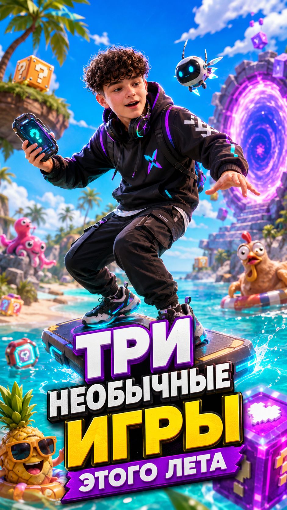 Три необычные игры - этого лета