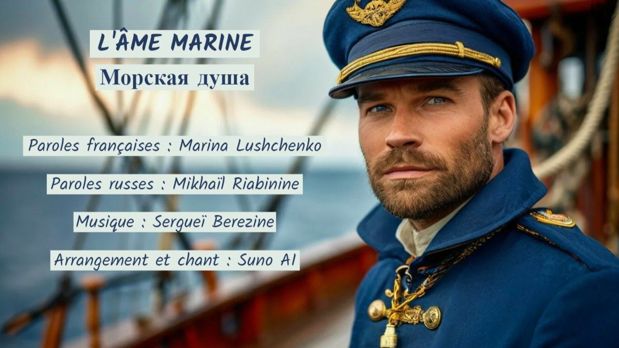 LÂME MARINE Chanson Russe En Français  МОРСКАЯ ДУША на французском
