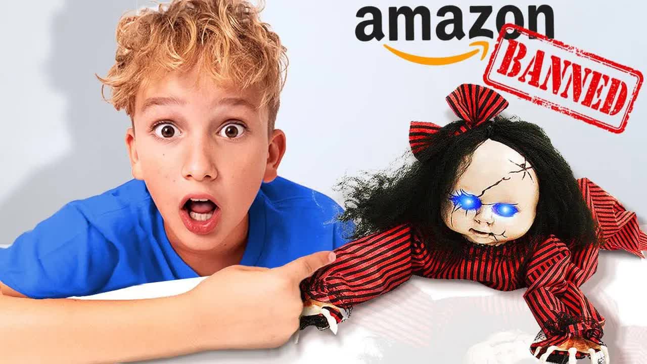 Влад пробует 100 запрещённых товаров с Amazon!