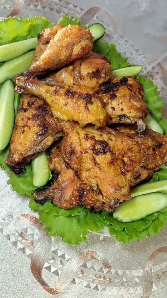 Курица в Духовке с Невероятным Чесночным Маринадом!