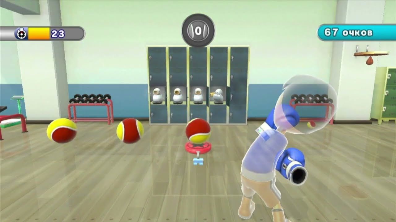Wii Sports Club Бокс Испытание