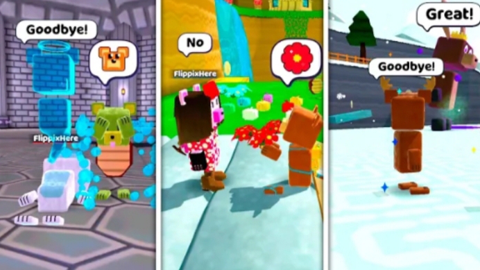 СМОТРЮ ПО КАМЕРАМ В SUPER BEAR ADVENTURE