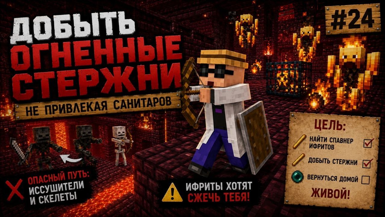 Minecraft | Сезон 1 | Не привлекая санитаров