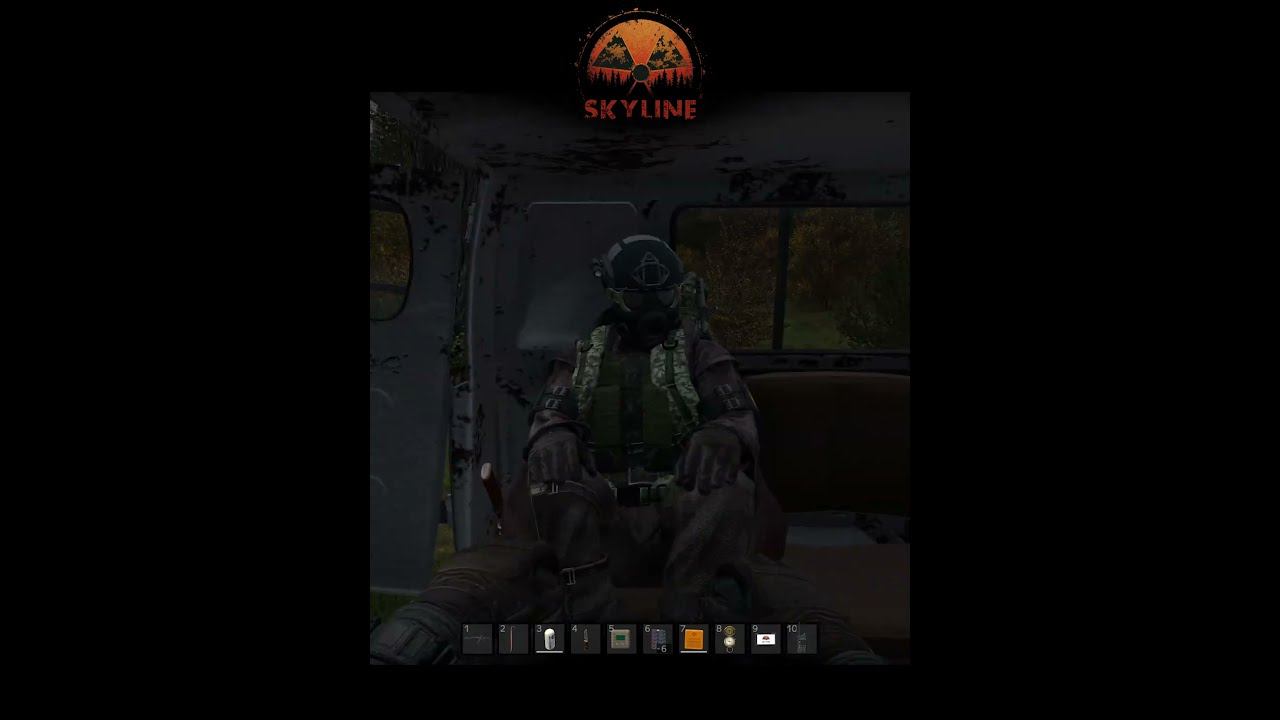 НЕМНОЖКО ИСПУГАЛСЯ #игры #survival #dayz #gaming #stalker #funny #сталкер #shorts #car #fear