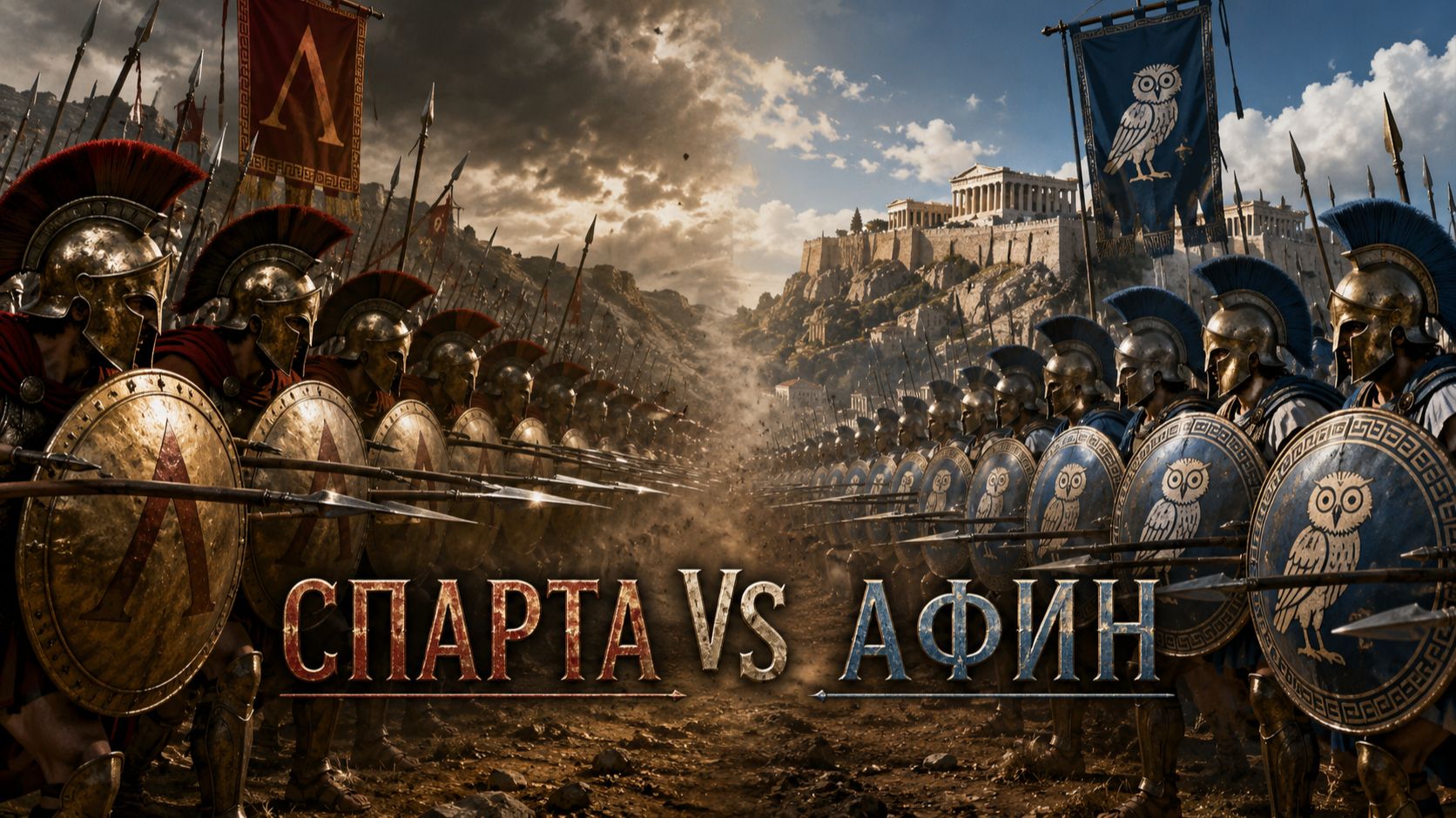 Спарта против Афин: война, изменившая Грецию