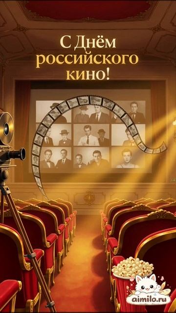 Анимация к Дню российского кино