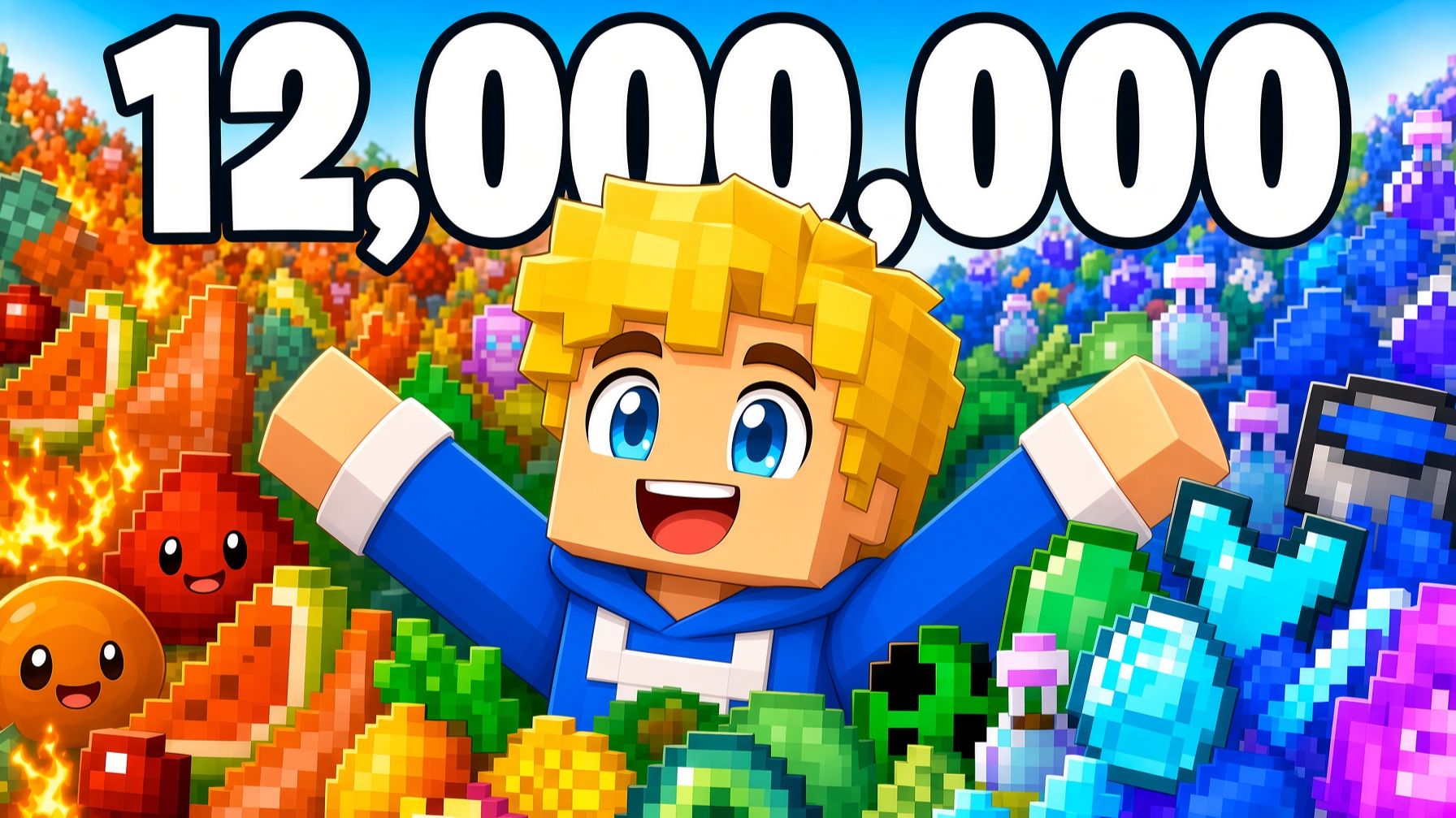📦 КАК Я СОБРАЛ 12,000,000 ПРЕДМЕТОВ ЗА ОДИН ДЕНЬ!