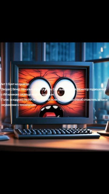 Кабельный пленникЧасть1. Хроники подвешенного ИИ   Shorts