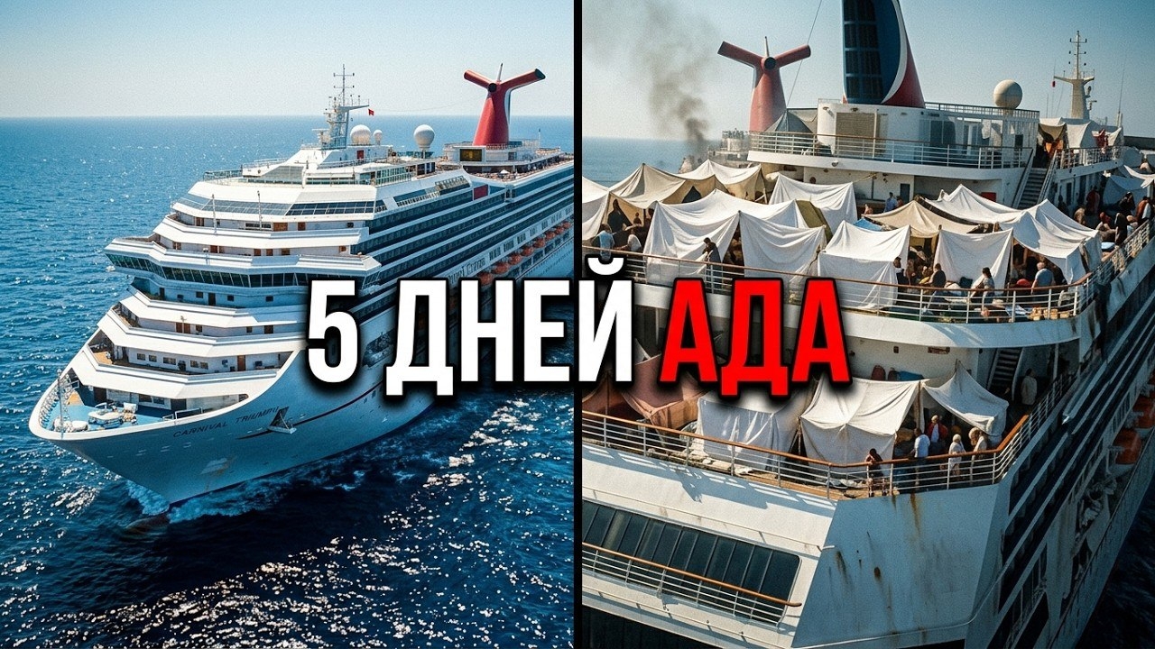 Худший круиз в истории Carnival Triumph. Что на самом деле произошло?