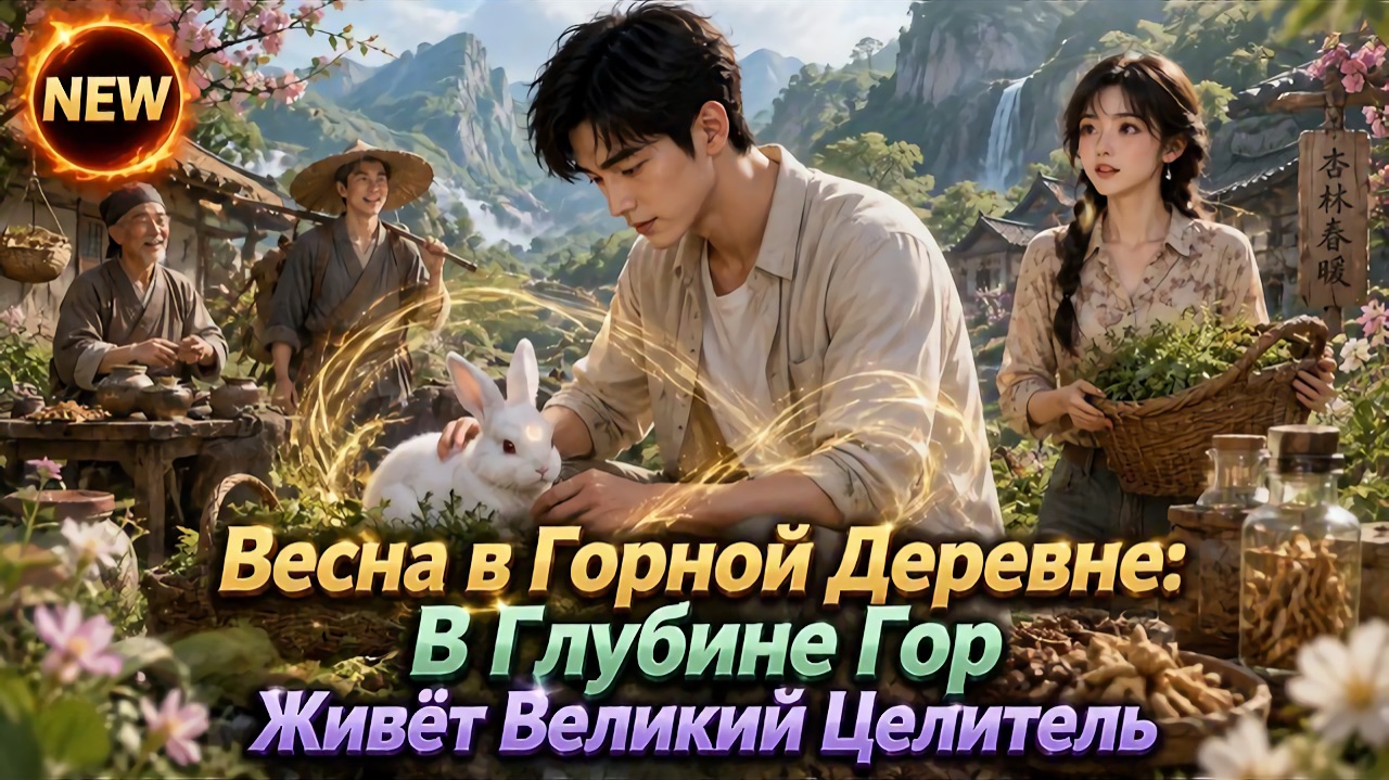 Он пробудил наследие великого целителя! С духовным кроликом он перевернул судьбу всей деревни!