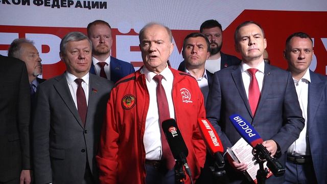 Пресс подход перед встречей Г.А.Зюганова с блогерами и молодежью