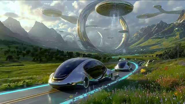 Утопический Город Будущего 2250