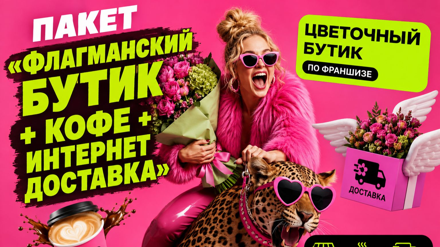 Стационарный бутик Bambini Flowers