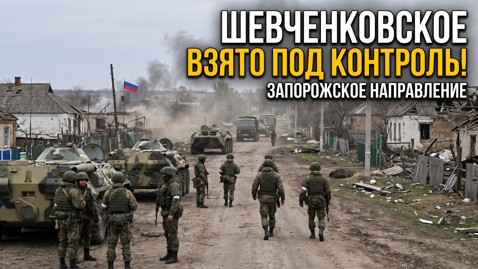 ВС России освободили Шевченковское в Запорожской области: «Восток» продвинулся в обороне ВСУ