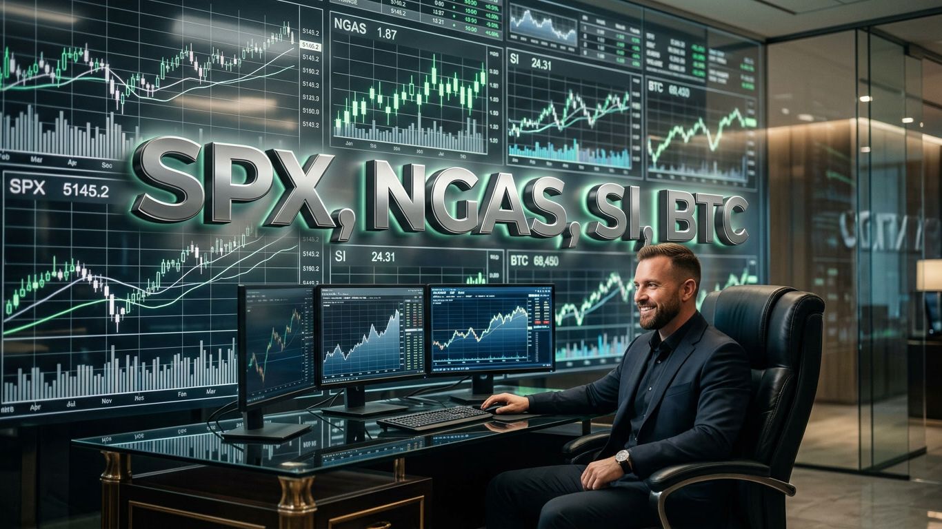 Обзор рынка 27.08.2026 | S&P500, NATGAS, SI, BTC