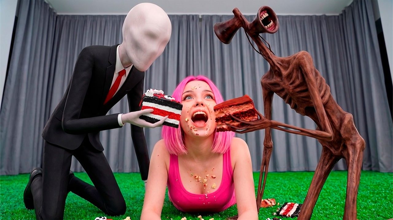 Я ПОЗВОНИЛ И СЪЕЛ ТОРТ СИРЕНОГОЛОВОГО И СЛЕНДЕРМЕНА В 3:00 НОЧИ — И ЭТО БЫЛА ОШИБКА!!!