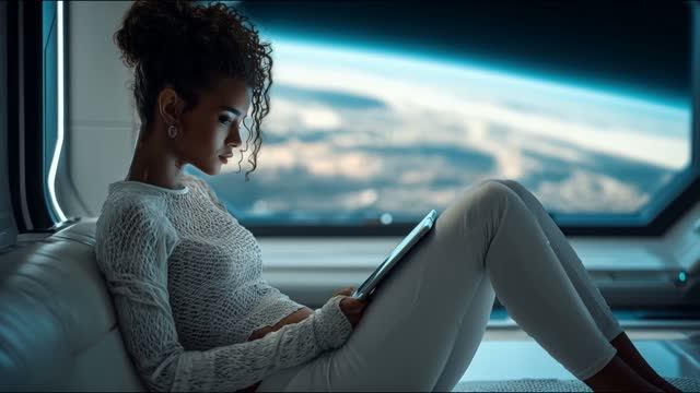 Inside A Silent Starship Of Sci-Fi Space Chillstep & Ambient