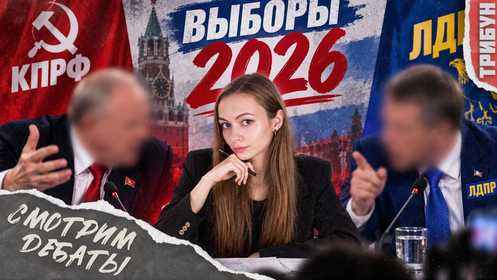 Дебаты века: ЛДПР против КПРФ. Битва титанов (или нет) | Смотрим и комментируем