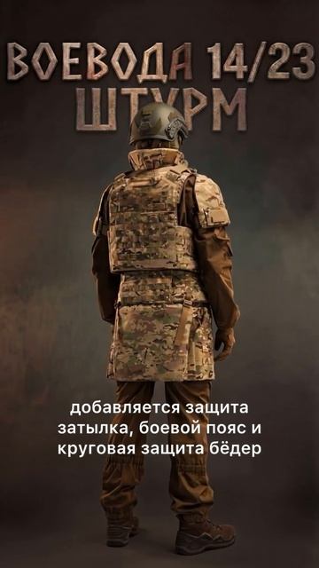 Бронежилет для СВО «Воевода» комплектация Штурм
