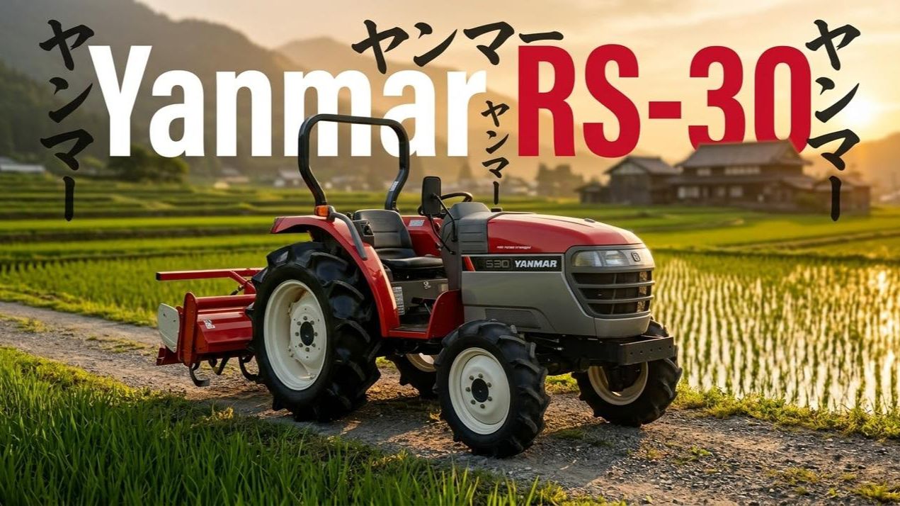 Обзор трактора Yanmar RS-30