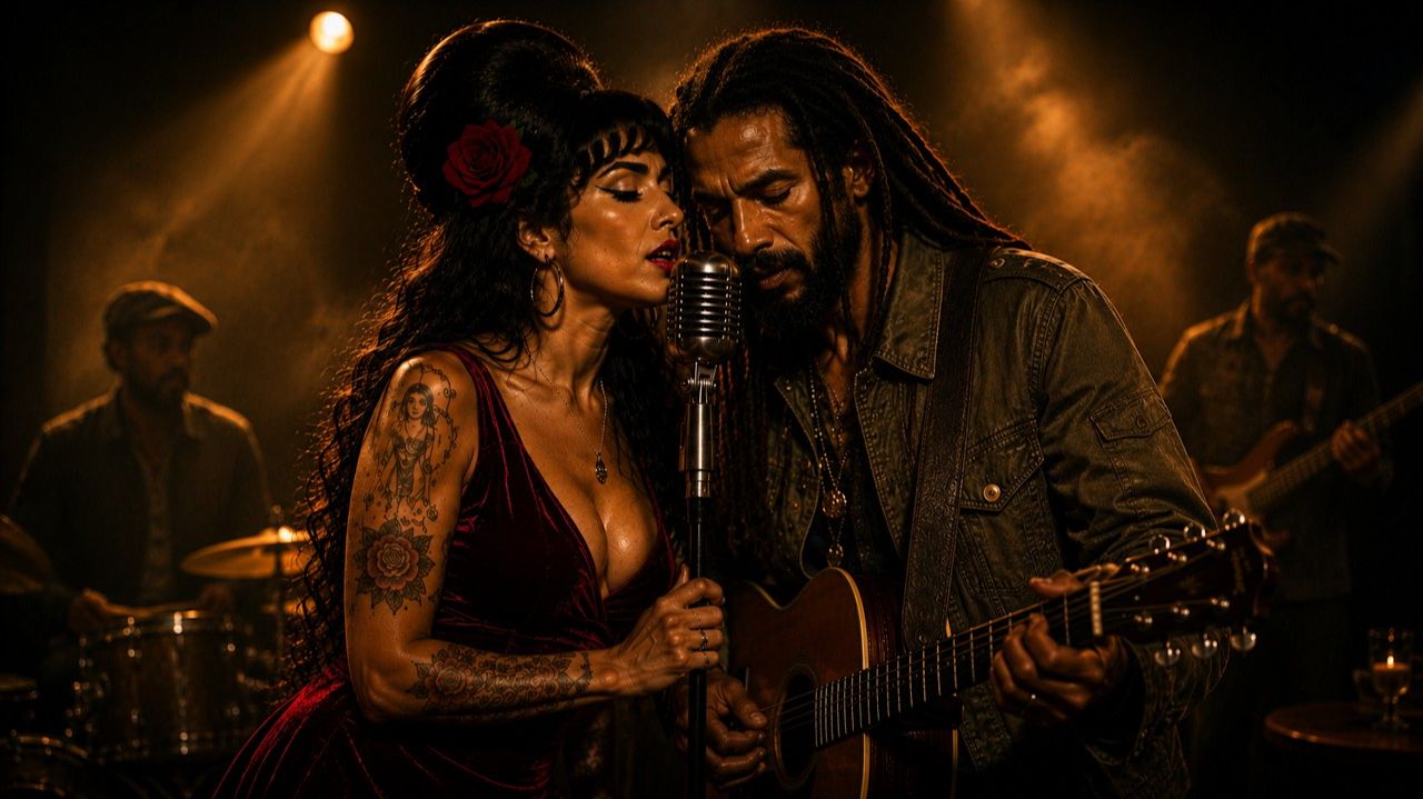 Reggae Blues That Feels So Real ❤️ Deep Soul & Midnight Vibes  Amy Winehouse & Damian Marley Style