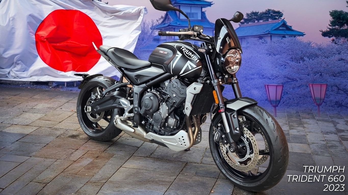 Triumph Trident 660 2023 г.в. из Японии