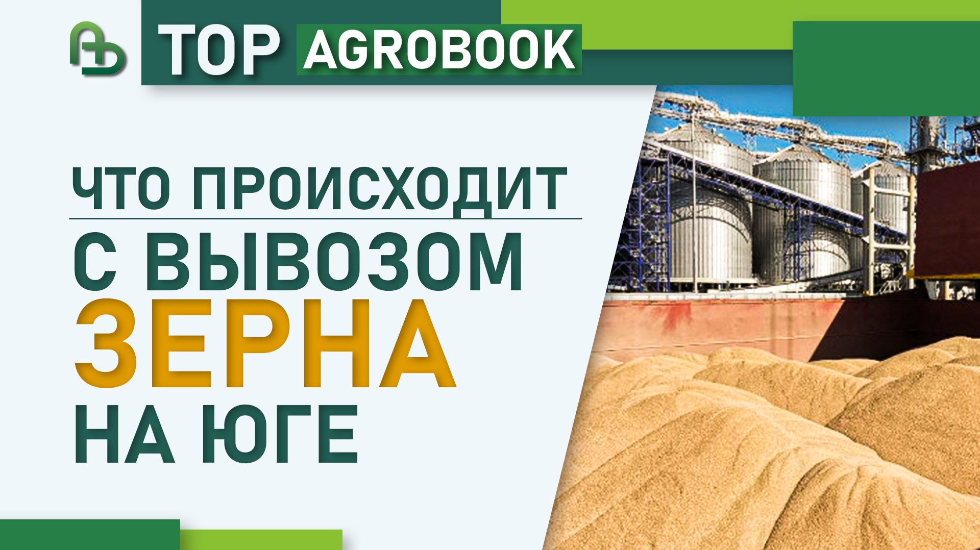 Что происходит с вывозом зерна на юге | TOP Agrobook